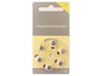 Hörex Basic Hörgeräte Batterien 10er 10 Blister (60...