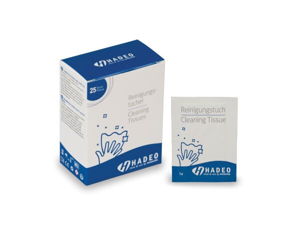 Hörgeräte Reinigungstücher von Hadeo