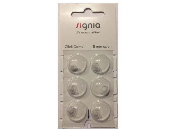 Siemens Click Dome 8 mm open 6er Blister