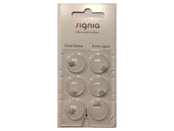 Siemens Click Dome 4 mm open 6er Blister
