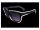 Lacose Kunststoff Sonnenbrille L740S-001