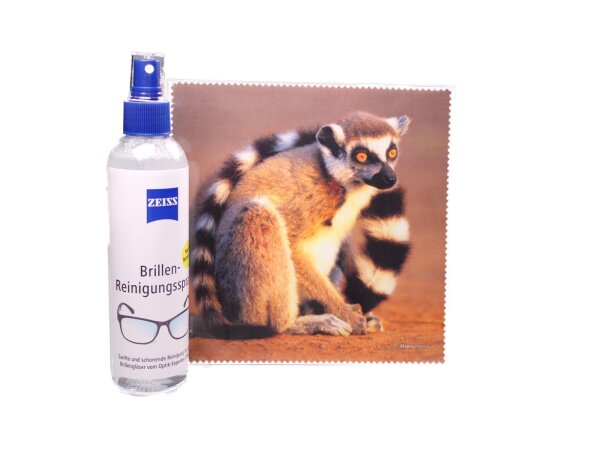 Mikrofasertuch &quot;Lemur&quot; Gr&ouml;&szlig;e 18,5*18,5 cm von La Kelnet