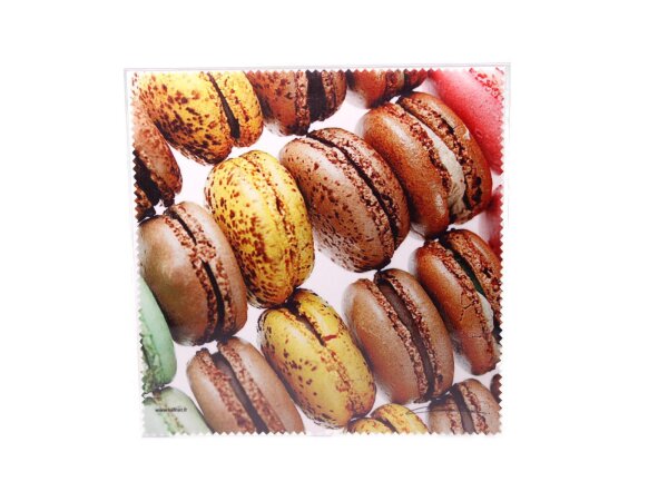 Mikrofasertuch &quot;Macarons 3&quot;  Gr&ouml;&szlig;e 18,5*18,5 cm von La Kelnet