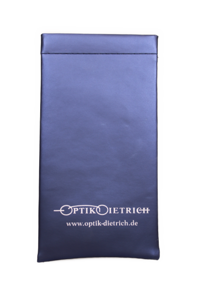 Softcase von Optik Dietrich Silberblau