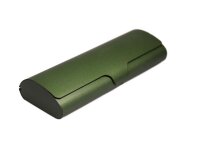 Alu Etui in Silbergrün