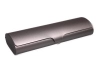 Alu Etui in Silber für Lesebrillen