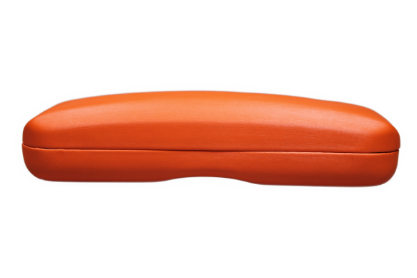 Hartschalen Etui von Optik Dietrich &quot;Sabine in Orange&quot;