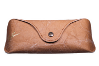 Softcase von Ray Ban in Hellbraun Used Look