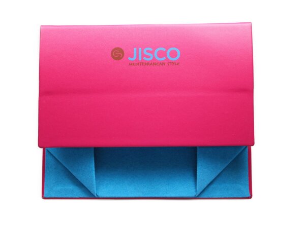 Faltetui von Jisco in Magenta Pink &amp; Hellblau klein