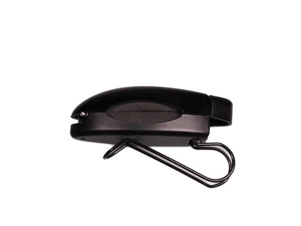 Visierclips/ Brillenkäfer in Schwarz