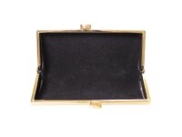 Hartschalen Etui von Optiker Dietrich Clutch Schwarz/Gold