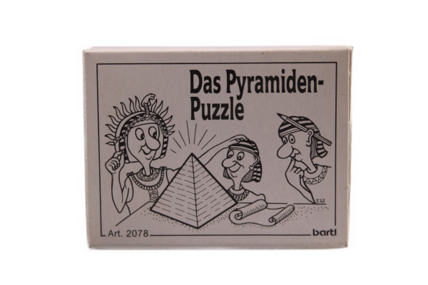 Mini Logic Spiel &quot;Das Pyramiden-Puzzle&quot;