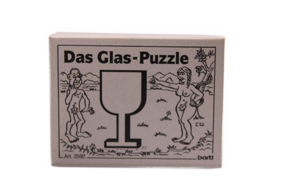 Mini Logic Spiel &quot;Das Glas-Puzzle&quot;