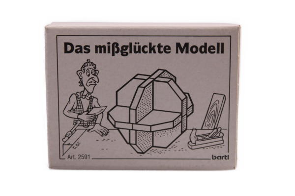 Mini Logic Spiel &quot;Das Missgl&uuml;ckte Modell&quot;