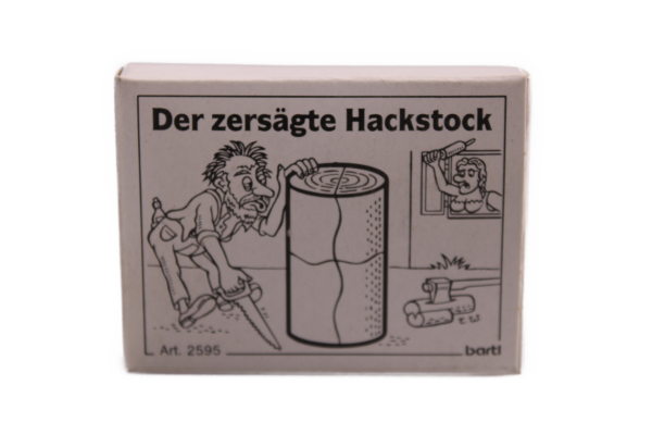 Mini Logic Spiel &quot;Der zers&auml;gte Hackstock&quot;