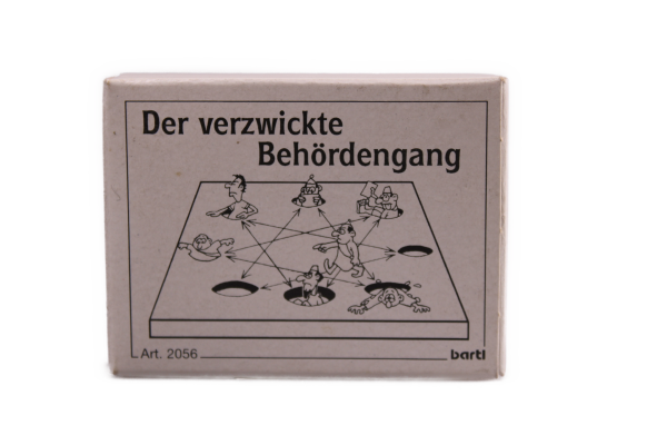 Mini Logic Spiel &quot;Der verzwickte Beh&ouml;rdengang&quot;