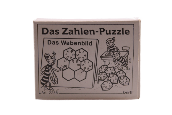 Mini Logic Spiel &quot;Das Zahlen-Puzzle&quot;