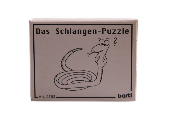 Mini Logic Spiel &quot;Das Schlangen-Puzzle&quot;