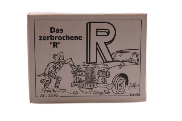 Mini Logic Spiel &quot;Das zerbrochene &quot;R&quot;&quot;