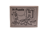 Mini Logic Spiel &quot;Das H-Puzzle&quot;