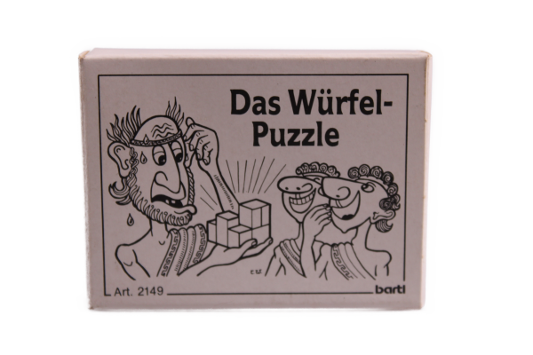 Mini Logic Spiel &quot;Das W&uuml;rfel-Puzzle&quot;