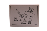 Mini Logic Spiel &quot;Das T-Puzzle&quot;