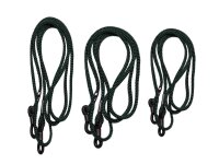 Dunkelgr&uuml;ne Brillenkordel - 3er Pack
