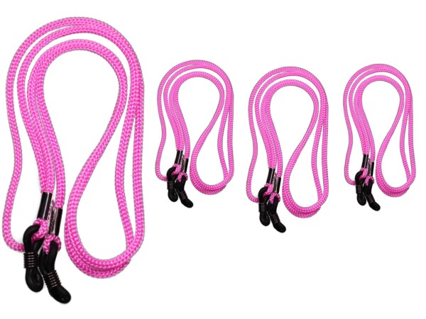 Brillenband 4er Set Pink