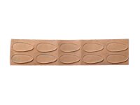 Brillenpads zum Aufkleben 17 mm (5 Paar)