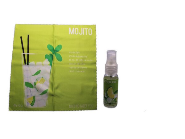 Reinigungsset für Brillen Set Mojito