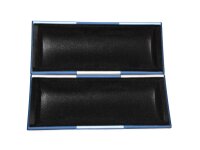 Brillenetui Logic Gross Blau & Silber