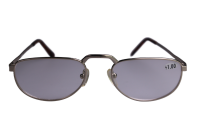 Lesebrille R07 Silber + 1.00