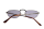 Lesebrille R07 Silber + 1.00