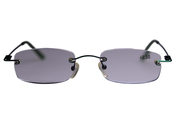 Lesebrille Grün + 3.50