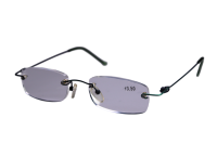 Lesebrille Gr&uuml;n + 3.50