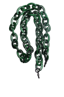 Modebrillenkette in Dark Green