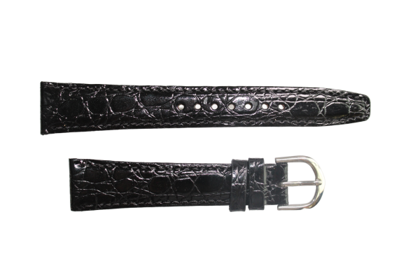 Uhrenband Schwarz 18 mm