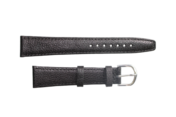 Uhrenband Schwarz 18 mm
