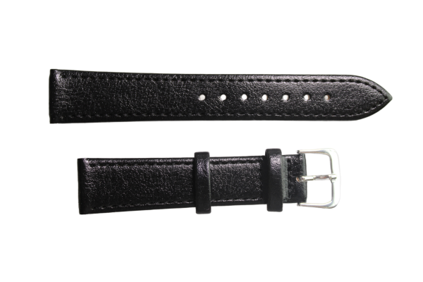 Uhrenband Schwarz 18 mm