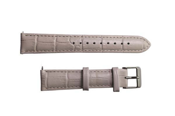Uhrenband Hellgrau 18 mm