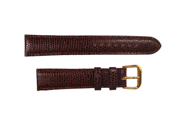 Uhrenband dunkel Braun 18 mm