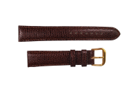 Uhrenband dunkel Braun 18 mm
