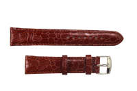 Uhrenband dunkel Braun 18 mm