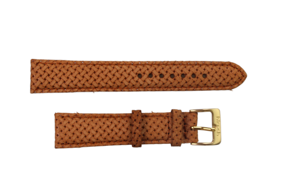 Uhrenband Hellbraun 18 mm