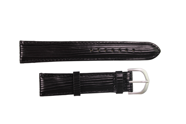 Uhrenband Schwarz 18 mm
