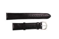 Uhrenband Schwarz 18 mm