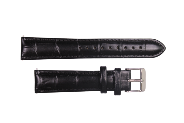 Uhrenband Schwarz 18 mm