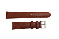 Uhrenband Nussbraun Matt 18 mm