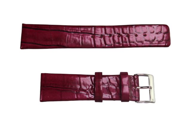 Uhrenband Lack Lila 22 mm
