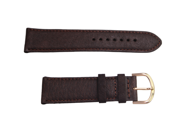 Uhrenband Dunkelbraun 22  mm